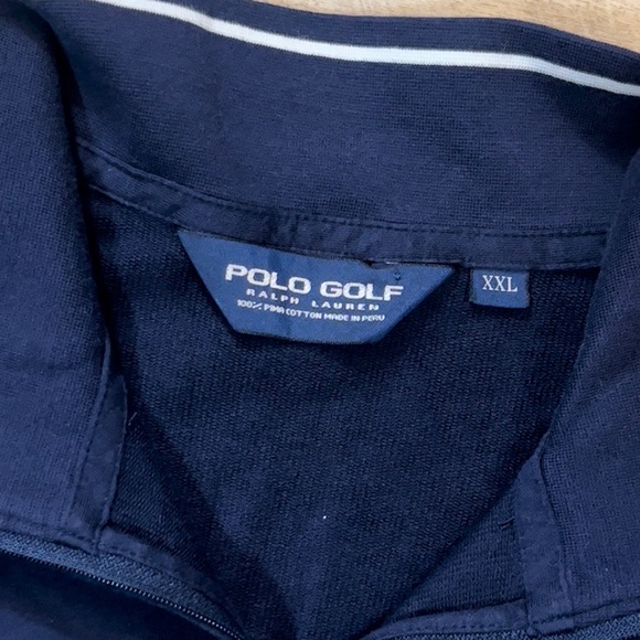 Ralph Lauren Polo Golf Pima Cotton 1/4 Zip Pullover Size  XXL - Picture 4 of 7